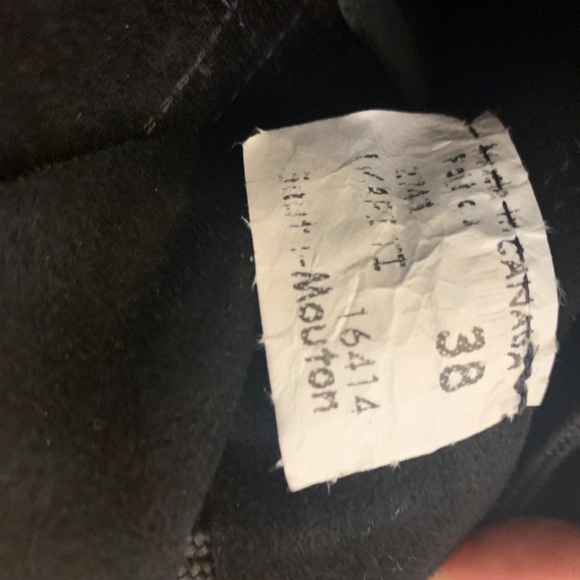 Saute mouton suede and fur boot - Picture 9 of 9